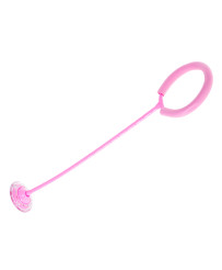 Hula hop leg jumping ball glowing LED pink