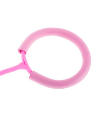 Hula hop leg jumping ball glowing LED pink