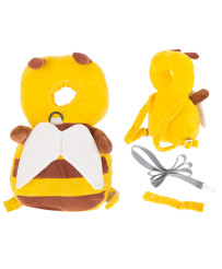 Safety backpack for learning to walk little bee