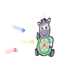 Velcro dart game safe darts target zebra