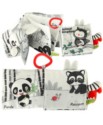 Sensory book soft animal...