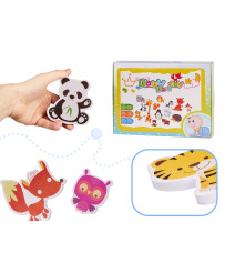 Bath toy foam animals