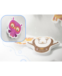 Bath toy foam animals