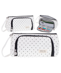 School pencil case double...