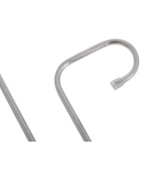 Trouser hanger for wardrobe closet for 5 pairs
