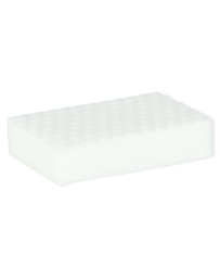 Magic melamine sponge removes tough stains