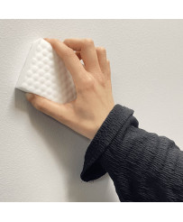 Magic melamine sponge removes tough stains