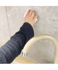 Magic melamine sponge removes tough stains