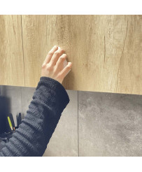 Magic melamine sponge removes tough stains