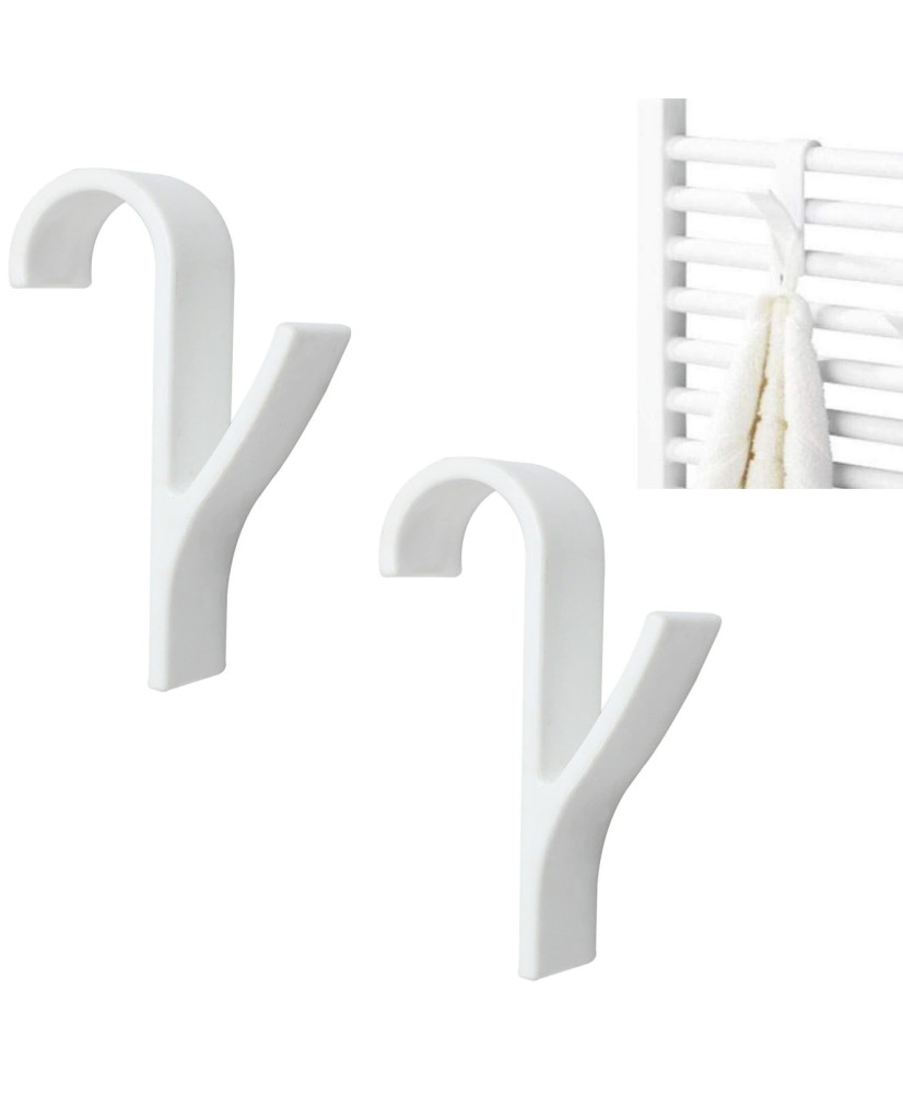 Hanger hook for the radiator bathroom radiator