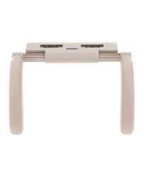 Head and neck adjustable car headrest beige