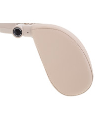 Head and neck adjustable car headrest beige