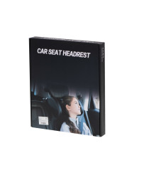 Head and neck adjustable car headrest beige