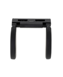 Head and neck adjustable car headrest black