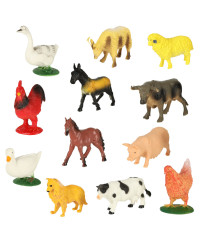 Figurines farm animals set...