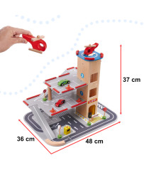 LULILO BENINO wooden parking lot double-decker city garage