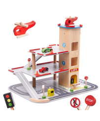 LULILO BENINO wooden parking lot double-decker city garage