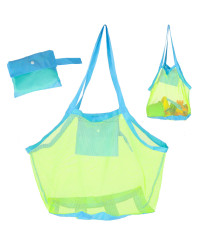 Beach net bag shopping toys...
