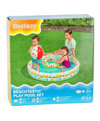 BESTWAY 51124 Pool ball circle wading pool 122cm