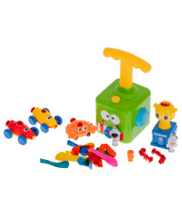 Aerodynamic car balloon launcher frog