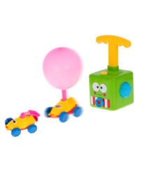 Aerodynamic car balloon launcher frog