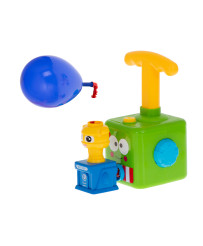Aerodynamic car balloon launcher frog