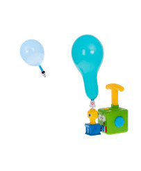 Aerodynamic car balloon launcher frog
