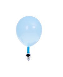 Aerodynamic car balloon launcher frog
