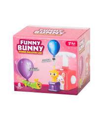 Aerodynamic car balloon launcher rabbit