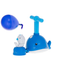 Aerodynamic car dolphin balloon launcher