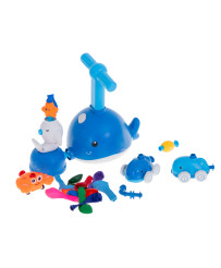 Aerodynamic car dolphin balloon launcher