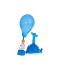 Aerodynamic car dolphin balloon launcher