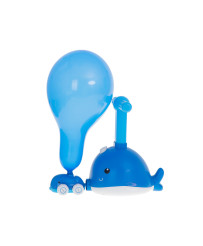 Aerodynamic car dolphin balloon launcher