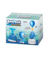 Aerodynamic car dolphin balloon launcher