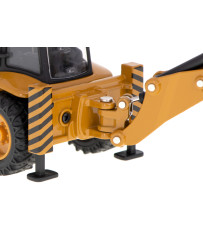 Excavator loader bulldozer with bucket Die-Cast metal model H-toys 1704 1:50