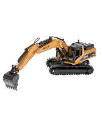 Excavator loader with bucket on tracks Die-Cast metal model H-toys 1710 1:50