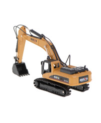 Excavator loader with bucket on tracks Die-Cast metal model H-toys 1710 1:50