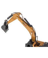 Excavator loader with bucket on tracks Die-Cast metal model H-toys 1710 1:50