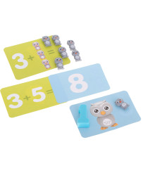 Educational scales learning to count owl large