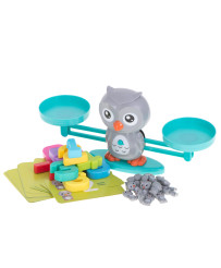 Educational scales learning to count owl large
