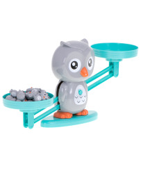 Educational scales learning to count owl large
