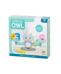Educational scales learning to count owl large