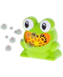 Soap bubble machine frog bubble frog