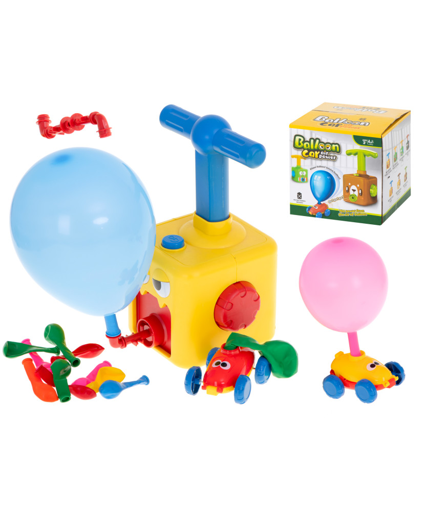 Aerodynamic car monster balloon launcher