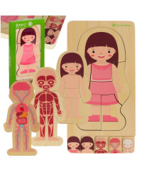 Wooden layered puzzle...