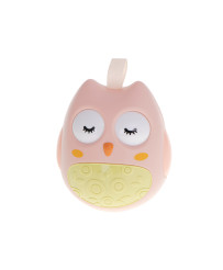 Wańka wstańka owl sensory sway pink
