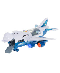 Transporter plane + 6 cars police side/front