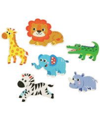 Puzzle in a can safari animals 25 puzzles