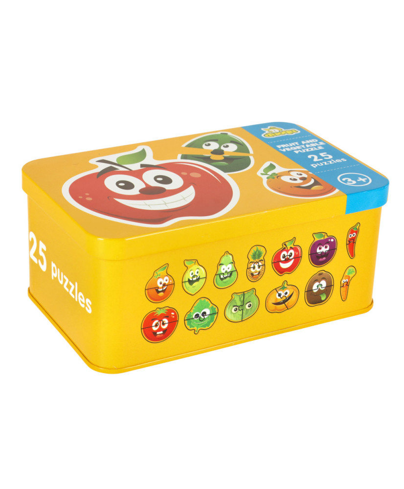 Canned fruit/vegetable puzzle 25 puzzles