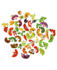 Canned fruit/vegetable puzzle 25 puzzles